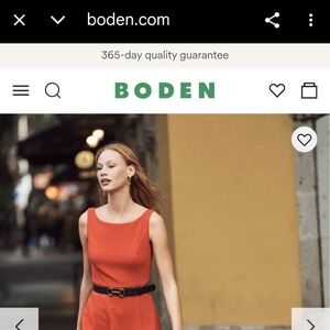 Boden Scarlett Ottoman Pointe Dress